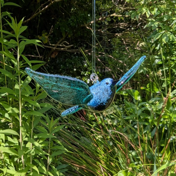 Vogel hangend (massief glas) - Afbeelding 8