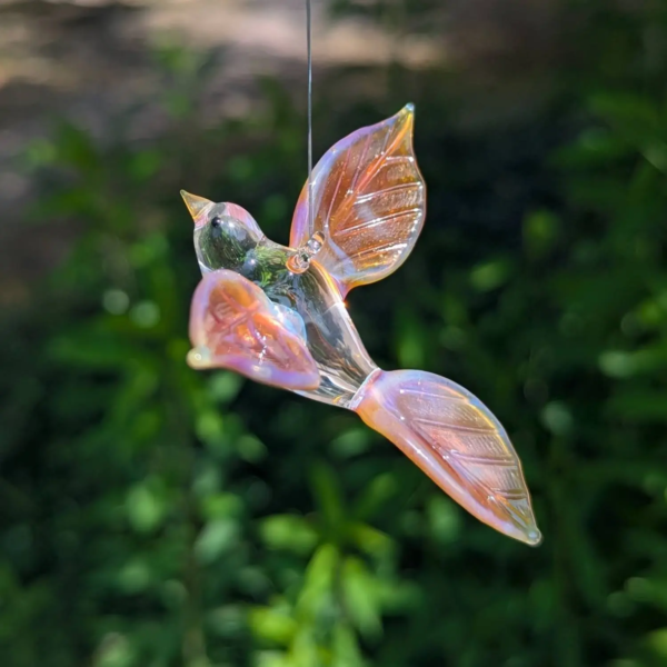 Vogel hangend (massief glas) - Afbeelding 10