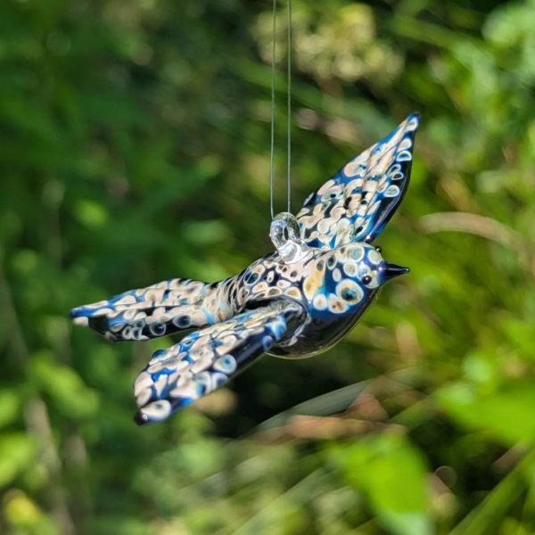 Vogel hangend (massief glas) - Afbeelding 15